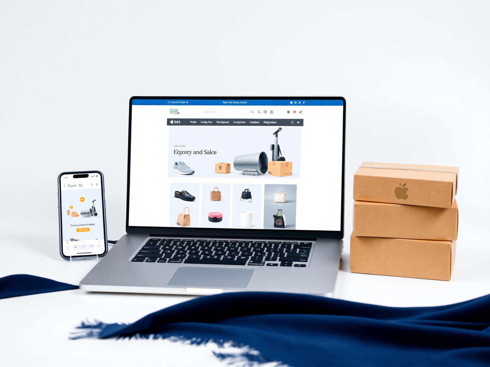 Modern e-commerce experience across devices